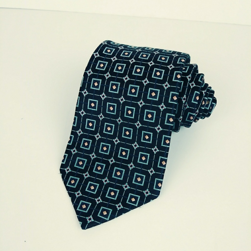 Ermenegildo Zegna Mens Tie 58"x3 1/2" 100% Silk